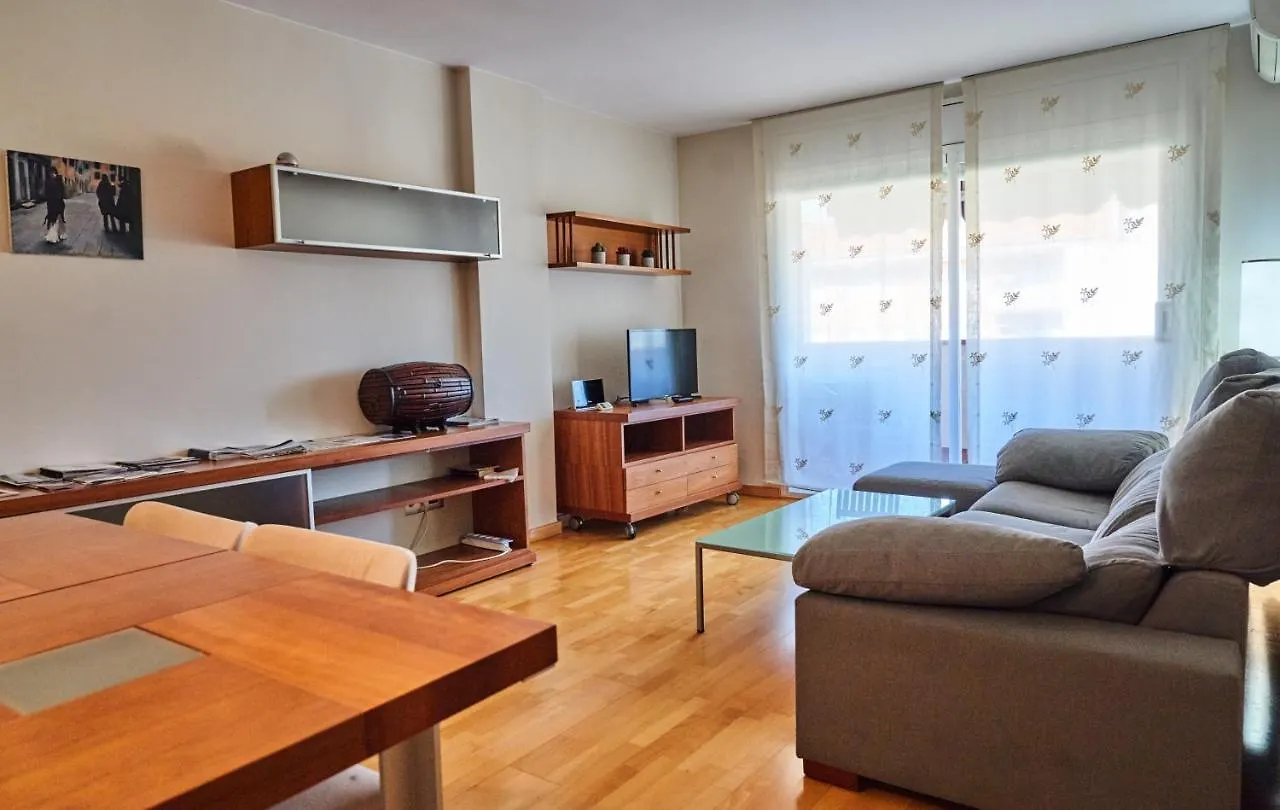 Family Apartment With Parking And Pool Manresa Spain